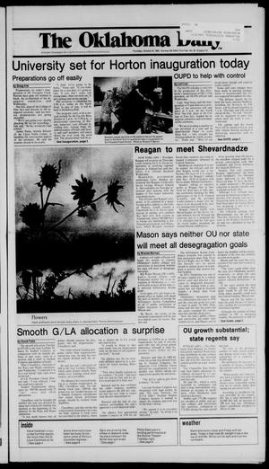 The Oklahoma Daily (Norman, Okla.), Vol. 72, No. 46, Ed. 1 Thursday, October 24, 1985