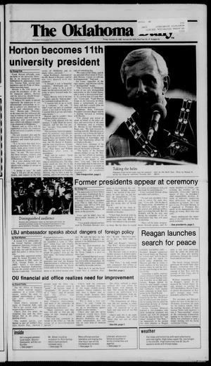 The Oklahoma Daily (Norman, Okla.), Vol. 72, No. 47, Ed. 1 Friday, October 25, 1985
