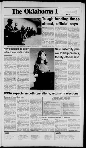 The Oklahoma Daily (Norman, Okla.), Vol. 72, No. 61, Ed. 1 Tuesday, November 12, 1985