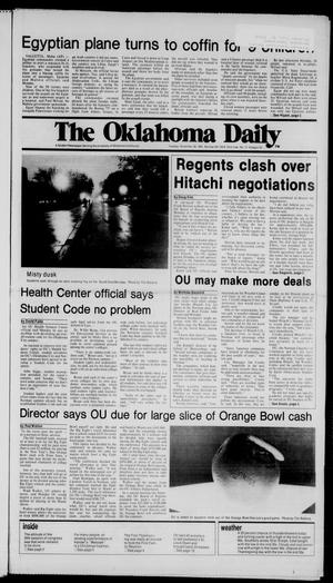 The Oklahoma Daily (Norman, Okla.), Vol. 72, No. 73, Ed. 1 Tuesday, November 26, 1985