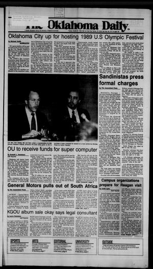 The Oklahoma Daily (Norman, Okla.), Vol. 73, No. 47, Ed. 1 Tuesday, October 21, 1986