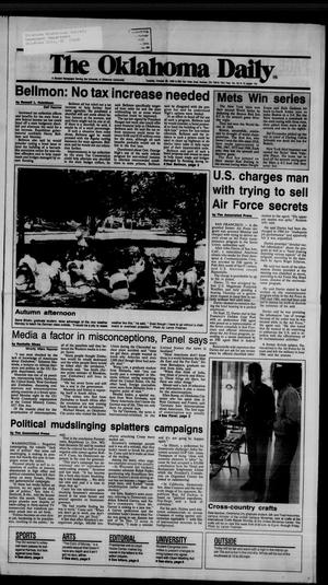 The Oklahoma Daily (Norman, Okla.), Vol. 73, No. 52, Ed. 1 Tuesday, October 28, 1986