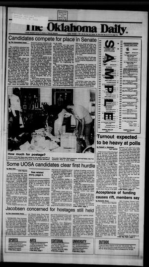 The Oklahoma Daily (Norman, Okla.), Vol. 73, No. 57, Ed. 1 Tuesday, November 4, 1986