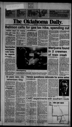 The Oklahoma Daily (Norman, Okla.), Vol. 73, No. 90, Ed. 1 Thursday, January 15, 1987