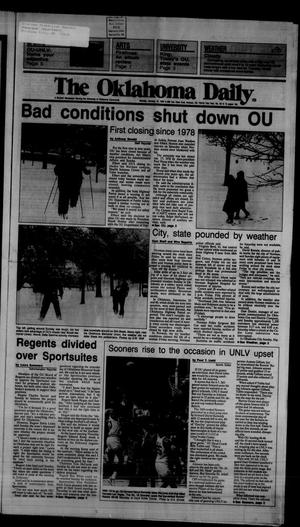 The Oklahoma Daily (Norman, Okla.), Vol. 73, No. 92, Ed. 1 Monday, January 19, 1987