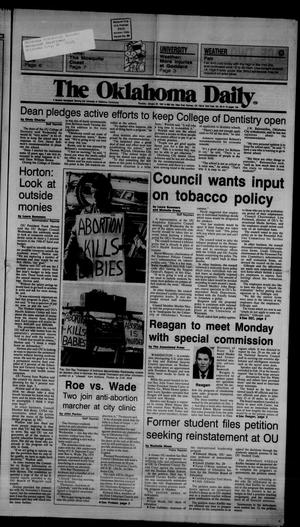 The Oklahoma Daily (Norman, Okla.), Vol. 73, No. 95, Ed. 1 Thursday, January 22, 1987