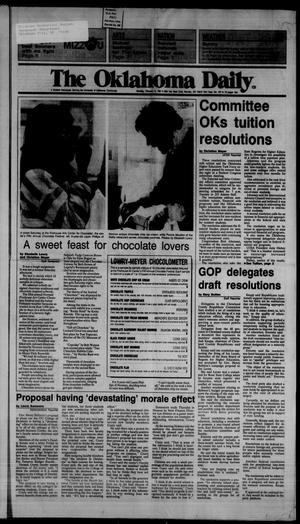The Oklahoma Daily (Norman, Okla.), Vol. 73, No. 107, Ed. 1 Monday, February 9, 1987