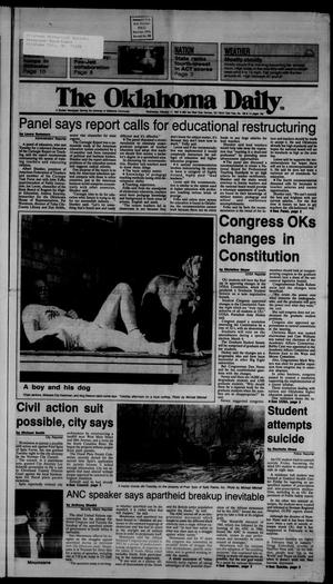 The Oklahoma Daily (Norman, Okla.), Vol. 73, No. 109, Ed. 1 Wednesday, February 11, 1987
