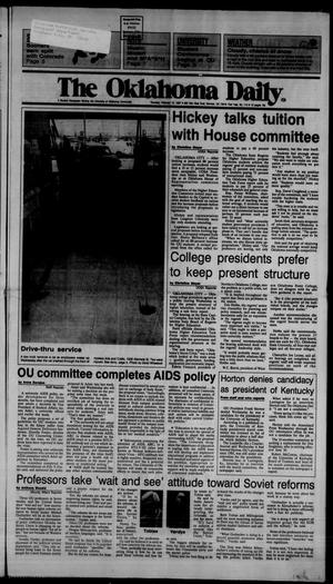 The Oklahoma Daily (Norman, Okla.), Vol. 73, No. 115, Ed. 1 Thursday, February 19, 1987