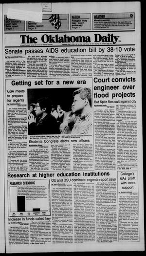 The Oklahoma Daily (Norman, Okla.), Vol. 73, No. 144, Ed. 1 Wednesday, April 8, 1987