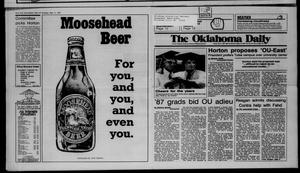 The Oklahoma Daily (Norman, Okla.), Vol. 73, No. 164, Ed. 1 Thursday, May 14, 1987