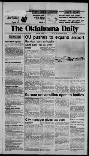 The Oklahoma Daily (Norman, Okla.), Vol. 73, No. 11, Ed. 1 Wednesday, September 2, 1987