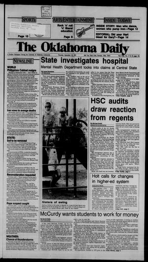 The Oklahoma Daily (Norman, Okla.), Vol. 73, No. 17, Ed. 1 Thursday, September 10, 1987