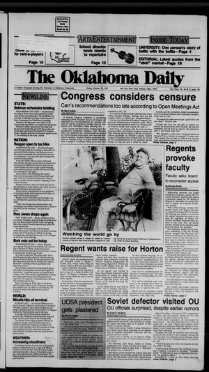 The Oklahoma Daily (Norman, Okla.), Vol. 73, No. 48, Ed. 1 Friday, October 23, 1987