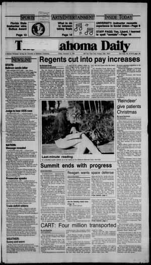 The Oklahoma Daily (Norman, Okla.), Vol. 73, No. 83, Ed. 1 Friday, December 11, 1987