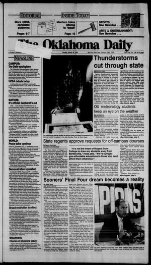 The Oklahoma Daily (Norman, Okla.), Vol. 73, No. 138, Ed. 1 Tuesday, March 29, 1988