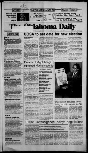 The Oklahoma Daily (Norman, Okla.), Vol. 73, No. 151, Ed. 1 Thursday, April 14, 1988