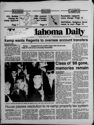 The Oklahoma Daily (Norman, Okla.), Vol. 73, No. 165, Ed. 1 Thursday, May 12, 1988
