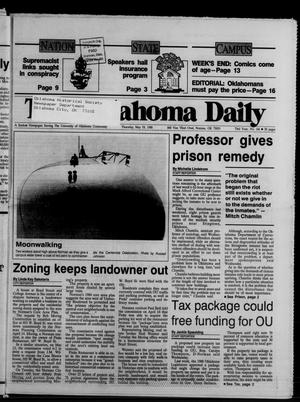 Primary view of object titled 'The Oklahoma Daily (Norman, Okla.), Vol. 73, No. 166, Ed. 1 Friday, May 13, 1988'.