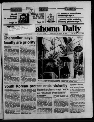 The Oklahoma Daily (Norman, Okla.), Vol. 73, No. 175, Ed. 1 Monday, June 13, 1988