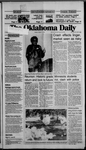 The Oklahoma Daily (Norman, Okla.), Vol. 74, No. 41, Ed. 1 Monday, October 17, 1988