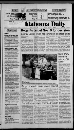 The Oklahoma Daily (Norman, Okla.), Vol. 74, No. 45, Ed. 1 Friday, October 21, 1988