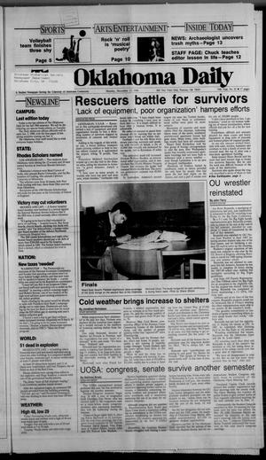 The Oklahoma Daily (Norman, Okla.), Vol. 74, No. 81, Ed. 1 Monday, December 12, 1988