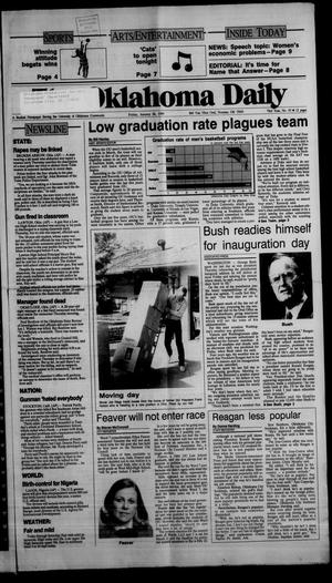The Oklahoma Daily (Norman, Okla.), Vol. 73, No. 95, Ed. 1 Friday, January 20, 1989