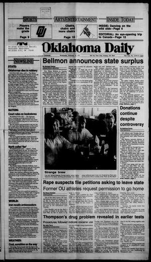 The Oklahoma Daily (Norman, Okla.), Vol. 73, No. 118, Ed. 1 Wednesday, February 22, 1989