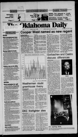 The Oklahoma Daily (Norman, Okla.), Vol. 73, No. 141, Ed. 1 Tuesday, April 4, 1989