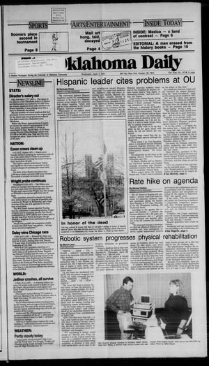 The Oklahoma Daily (Norman, Okla.), Vol. 73, No. 142, Ed. 1 Wednesday, April 5, 1989