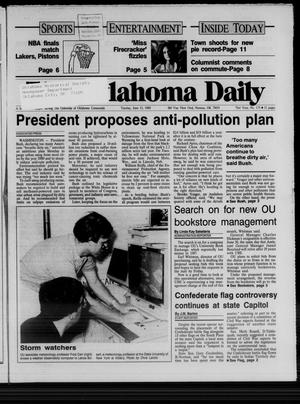 The Oklahoma Daily (Norman, Okla.), Vol. 73, No. 173, Ed. 1 Tuesday, June 13, 1989