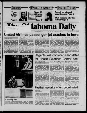 The Oklahoma Daily (Norman, Okla.), Vol. 73, No. 199, Ed. 1 Thursday, July 20, 1989