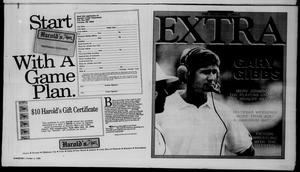 Primary view of object titled 'The Oklahoma Daily EXTRA (Norman, Okla.), Ed. 1 Wednesday, October 4, 1989'.