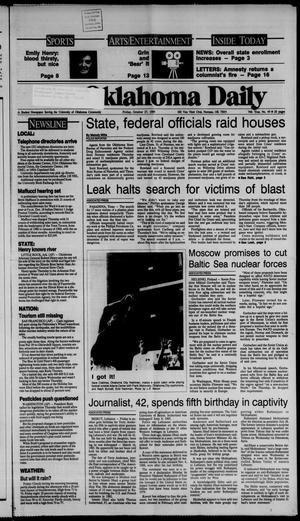 The Oklahoma Daily (Norman, Okla.), Vol. 74, No. 49, Ed. 1 Friday, October 27, 1989