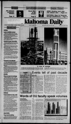 The Oklahoma Daily (Norman, Okla.), Vol. 74, No. 84, Ed. 1 Friday, December 15, 1989