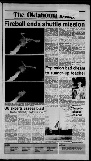 The Oklahoma Daily (Norman, Okla.), Vol. 72, No. 100, Ed. 1 Wednesday, January 29, 1986