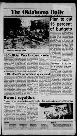 The Oklahoma Daily (Norman, Okla.), Vol. 72, No. 114, Ed. 1 Tuesday, February 18, 1986