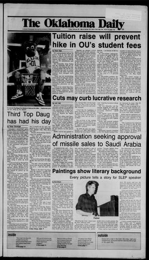 The Oklahoma Daily (Norman, Okla.), Vol. 72, No. 122, Ed. 1 Friday, February 28, 1986