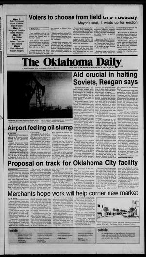 The Oklahoma Daily (Norman, Okla.), Vol. 72, No. 128, Ed. 1 Monday, March 17, 1986