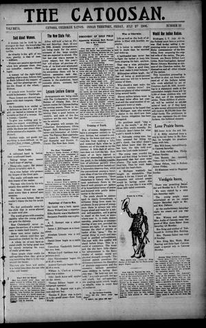 The Catoosan. (Catoosa, Indian Terr.), Vol. 2, No. 23, Ed. 1 Friday, July 27, 1906