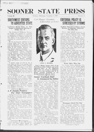 Sooner State Press (Norman, Okla.), Vol. 20, No. 8, Ed. 1 Saturday, November 5, 1927