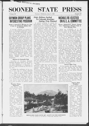 Sooner State Press (Norman, Okla.), Vol. 20, No. 38, Ed. 1 Saturday, June 9, 1928