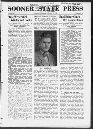 Sooner State Press (Norman, Okla.), Vol. 24, No. 20, Ed. 1 Saturday, February 13, 1932