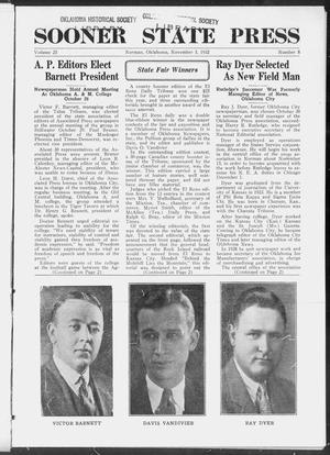 Sooner State Press (Norman, Okla.), Vol. 25, No. 8, Ed. 1 Saturday, November 5, 1932