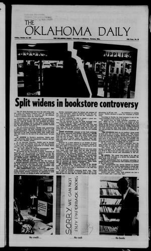 The Oklahoma Daily (Norman, Okla.), Vol. 1, No. 38, Ed. 1 Friday, October 16, 1970