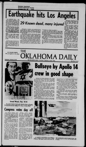 The Oklahoma Daily (Norman, Okla.), Vol. 57, No. 96, Ed. 1 Wednesday, February 10, 1971