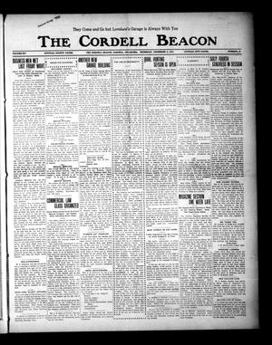 Primary view of object titled 'The Cordell Beacon (Cordell, Okla.), Vol. 19, No. 19, Ed. 1 Thursday, December 2, 1915'.