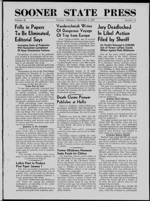 Sooner State Press (Norman, Okla.), Vol. 32, No. 13, Ed. 1 Saturday, December 9, 1939