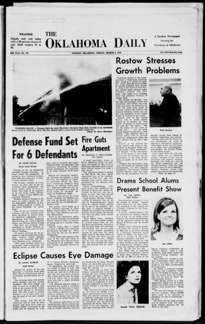 The Oklahoma Daily (Norman, Okla.), Vol. 56, No. 109, Ed. 1 Friday, March 6, 1970